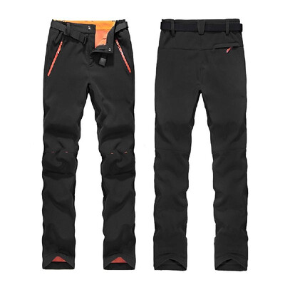 

Womens Winter Warm Fleece Pants Outdoor Windproof Waterproof Snow Pants Trousers Skiing Fishing Camping Hiking Mountain Climbing