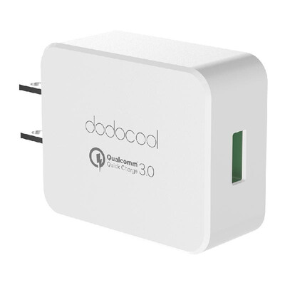 

Qualcomm Quick Charge 30 dodocool Quick Charge 30 18W USB Wall Charger for LG G5 HTC One A9 Sony Xperia Z4 Tablet Xiaomi