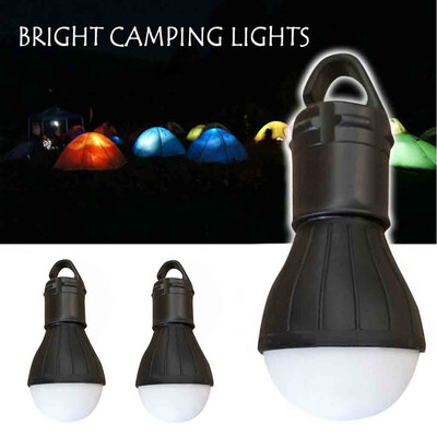 

Gobestart Outdoor Emergency Lamp LED Camping Hik Tent Fishing Hanging Light Black