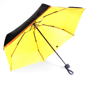

Mini Compact Travel Parasol Folding Windproof Anti Rain Sun Umbrella Anti-UV