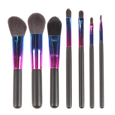 

7pcsset New Colorful Makeup Brushes Facial Makeup Cosmetics Brushes Set
