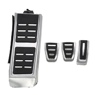 

MT Car Fuel Brake Footrest Pedals for Audi A4 B8 S4 RS4 Q3 A5 S5 RS5 8T Q5 8R A6 A7 A8 Fit in the Left Driving Country