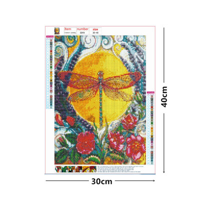 

Full Round 5D DIY Diamond Painting Pasting Paint By Number Kits Crafts Sewing Cross Stitch Wall Art Home Decoration