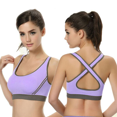 

〖Follure〗Women Padded Bra Top Athletic Vest Gym Fitness Sports Yoga Stretch