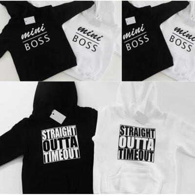 

Casual Toddler Newborn Baby Boys Girls Hoodie Hooded Tops Sweatshirt Outdoor