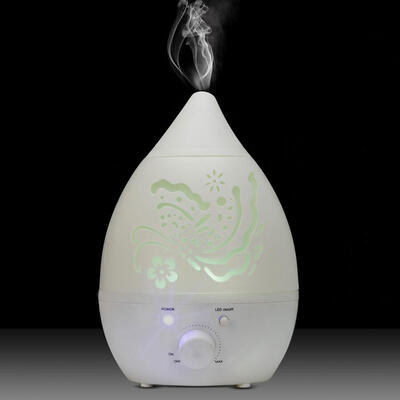 

15L Wave Drop Cool Mist Air Humidifier Night Light Humidifier