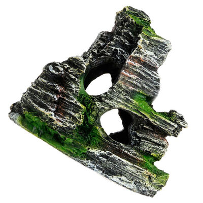 

Artificial Rockery Aquarium Fish Tank Hill Decor Landscape Stone Resin Fish Tank Toy Aquarium Ornament