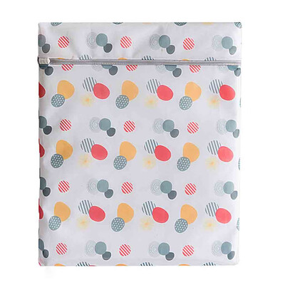 

Gobestart Clothes Washing Machine Laundry Bag With Zipper Nylon Mesh Net Bra Washing Bag