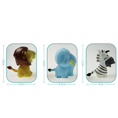 

YIWULARubber Creatures Animals Water Toy Baby Bathroom Pool Bath Toy Accessory for Kid