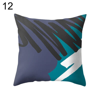 

Abstract Color Block Pillow Case Cushion Cover Sofa Bedroom Car Cafe Decoration