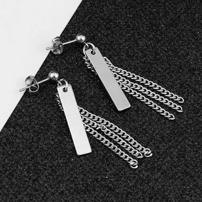 

Kpop BTS Bangtan Boys V Earrings Korean Fashion Jewelry Accessories for Men&Women 1 Pair