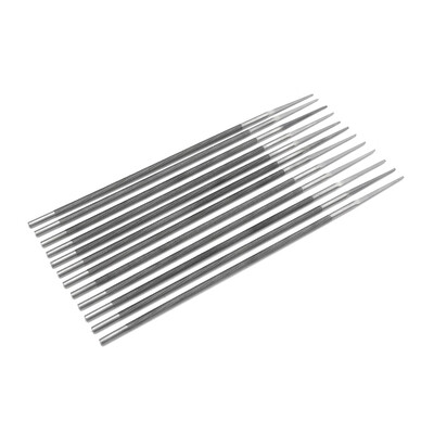 

12pcs Round Steel Bearing Steel Sharpening Chainsaw Files Sharpener