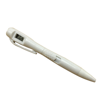 

Toponeto Ballpoint Pen with Digital Clock Electronic Clock Pen Exam Pens Watch Pen