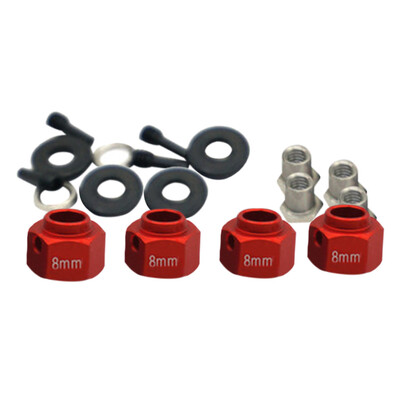 

Tailored 1 Set 8mm Widen Adapter Widening Kit for 110 RC Car TRX-4 TRX4