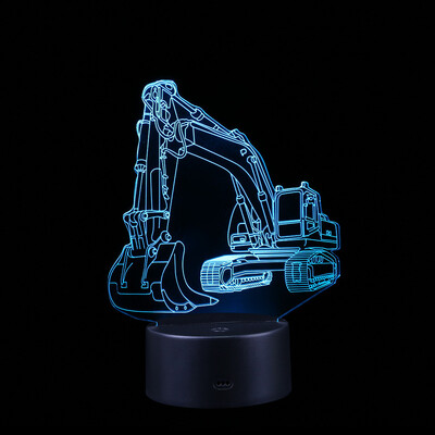 

〖Follure〗Dinosaur LED 3D Illuminated Lamp Optical Desk Night Light With 7 Color Changing