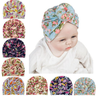 

Cute Newborn Baby Infant Girl Toddler Comfy Ball Hospital Cap Beanie Hat
