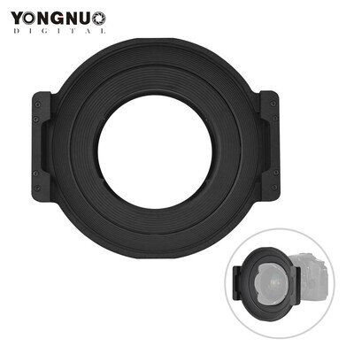 

YONGNUO Professional 150mm Square Filter Holder with Adapter Ring Kit 360 Degree Rotation Lightweight Aviation Aluminum Alloy for