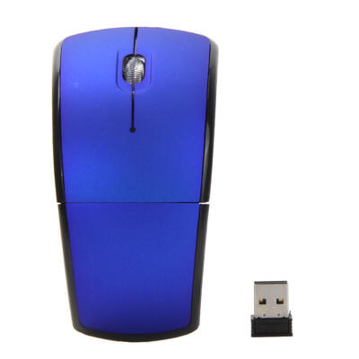 

24GHz Foldable Arc Wireless Optical Mouse Mice USB Receiver for Laptop