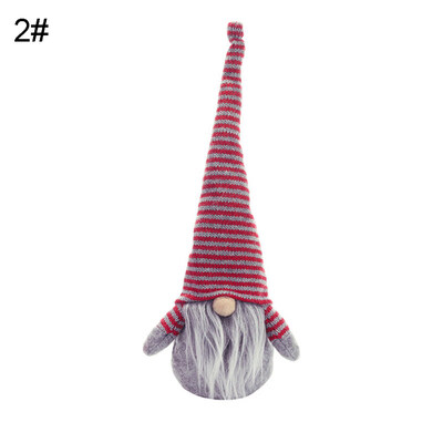 

Cute Handmade Swedish Gnome Dwarf Santa Plush Elf Toy Home Decor Table Ornament