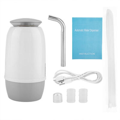

Greensen Portable USB Rechargeable Bottled Drinking Dual Water Pump Electric Dispenser for Home Outdoor