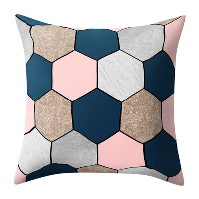 

Siaonvr Geometric Marble Texture Throw Pillow Case Cushion Cover Sofa Home Decor