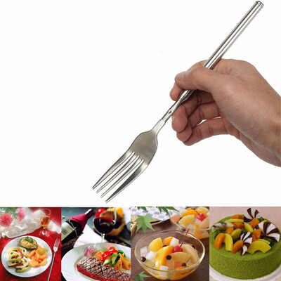 

BBQ Telescopic Extendable Dinner Fruit Dessert Long Handle Fork Stainless Steel CutleryTelescopic Fork Long Handle Fork