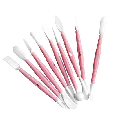 

9pcsset Cake Bread Mold Scraper Cake Baking Carving Knife Pastry Spatulas