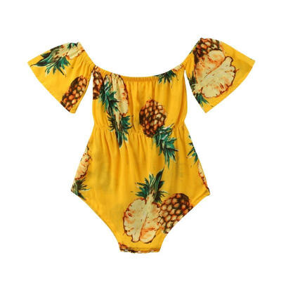 

Toddler Baby Girl Boy Kid Off Shoulder Romper Jumpsuit Bodysuit Clothes Sunsuits
