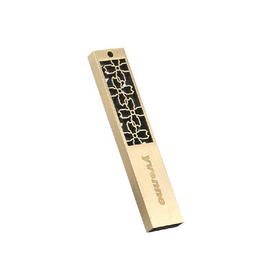 

yvonne Metal USB Flash Drive Pen Drive 64G Memory Stick Pendrives Gift with Window Blossoms
