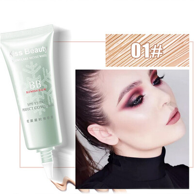 

Face Base Foundation Brighten Makeup Sun Block Long Lasting Waterproof BB Cream Cover Pores Pimple Dark Circles