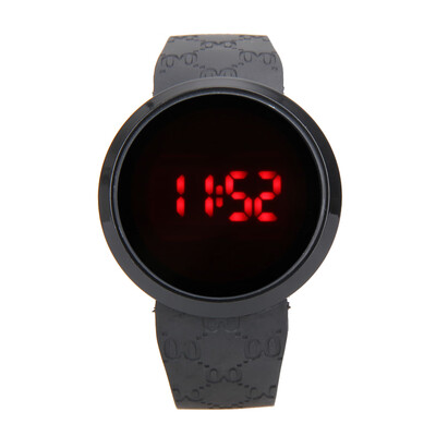 

Unisex Simple Touch Screen LED Watch Silicone Sports Digital Watch