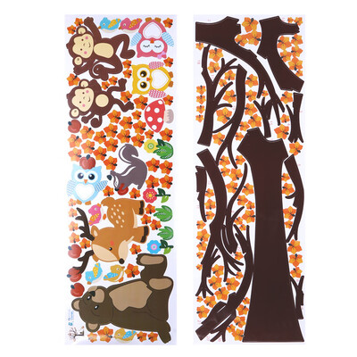 

Removable Cartoon Animal Wall Stickers Kids Room Wall Decor 084