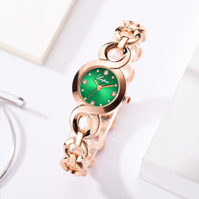 

RM Fashion Casual Four-Scale Diamond Dial Buckle Strap Ladies Quartz Watch