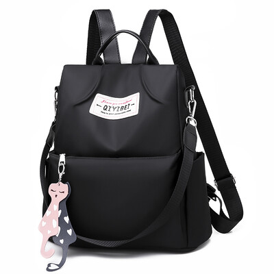 

Two shoulder bags Korean fashion Oxford canvas fashion leisure backpack backpack