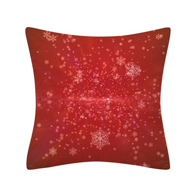 

〖Follure〗Christmas Pillow Case Glitter Polyester Sofa Throw Cushion Cover Home Decor