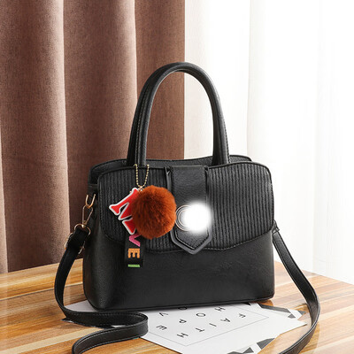 

2019 spring new fashion handbag female bag casual wild lady bag shoulder bag