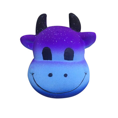 

Gotoamei 10cm Galaxy Cattle Slow Rising Cartoon Cream Scented Stress Relief Toys