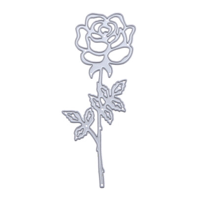 

Rose DIY Metal Embroidery Puzzle Stencil Scrapbook Album Craft Cutting Die