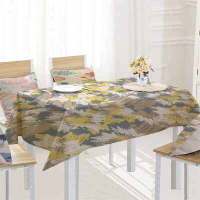 

Toponeto Creative Table Cloth Linen Tablecloth For Kitchen Decorative Dining Table Cover