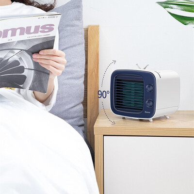 

JPGIF Portable Mini Air Conditioner Water Cool Cooling Fan Air Cooler Humidifier