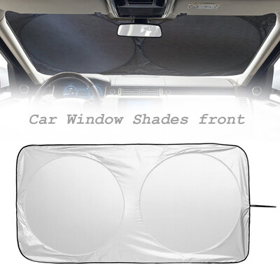 

Universal Car Accessories Windshield Sun Shade silver Plasters Auto Sunshade Windshield