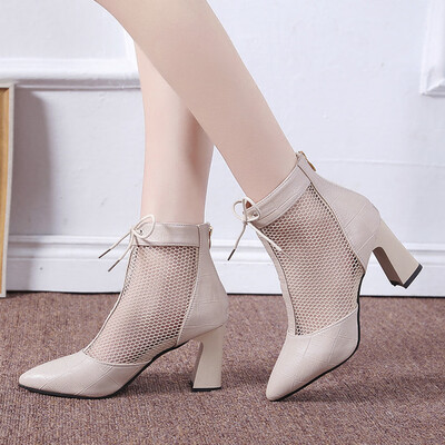 

Rose Women Ladies Fashion Hollow Out Causal Pointed Toe Single Shoes Sandals