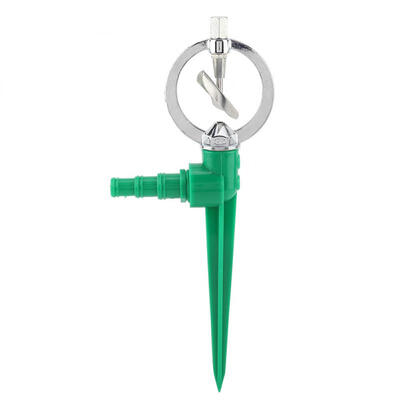 

Greensen 12inch Alloy Lawn Garden Sprinkler 360 Degree Water Spray Irrigation Drippers Stake