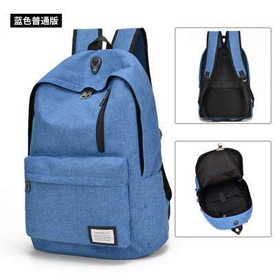 

Simple Fashionable Personality Campus College Students Canvas Bag with Male Chao Brand Multifunctional Travel Anti-theft Bag