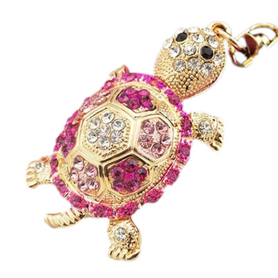 

Cute Little Turtle Gold Color for Men Women Keychain Pendant Bag Chain