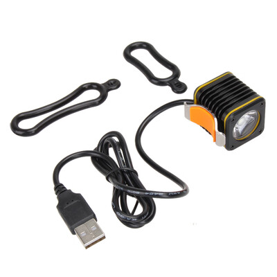 

Mini USB Square CREE XM- T6 4 Modes LED Front Bike Bicycle Light Headlight