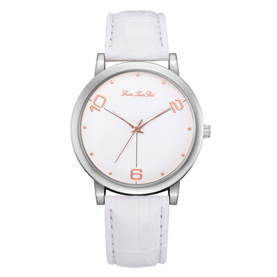 

Business Women Watches Roman Numerals Dial Fashion Ladies Quartz Wristwatch Solid Color Leather Strap Clock Dress Reloj Mujer