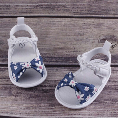 

Fashion Infant Baby Girl Soft Sole Sandals Toddler Summer Shoes Bow-Knot Sandal