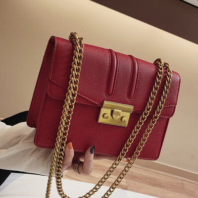

Women 2019 on the new tide Korean ins Super Dionysus bag Joker shoulder slung chain small square bag