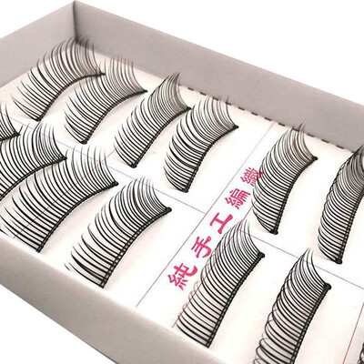 

〖Follure〗10 Pairs Double False Eyelashes Natural Thick Crossed Bare Makeup